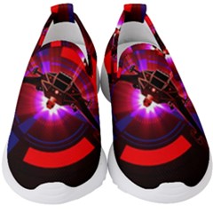 Science-fiction-cover-adventure Kids  Slip On Sneakers