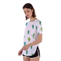 Funny Cacti With Muzzles Perpetual Short Sleeve T-Shirt View2