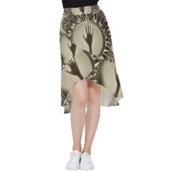 Mirror-mirror-of-souls-magic-mirror Frill Hi Low Chiffon Skirt
