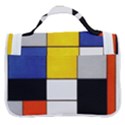 Composition A By Piet Mondrian Satchel Handbag View3