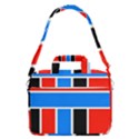 Crossing Lines MacBook Pro Shoulder Laptop Bag (Large) View1