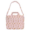 Cute Chihuahua With Sparkles On A Pink Background MacBook Pro Shoulder Laptop Bag (Large) View1