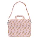 Cute Chihuahua With Sparkles On A Pink Background MacBook Pro Shoulder Laptop Bag (Large) View2