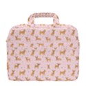 Cute Chihuahua With Sparkles On A Pink Background MacBook Pro Shoulder Laptop Bag (Large) View4