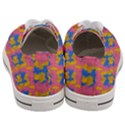 Abstract Painting Women s Low Top Canvas Sneakers View4