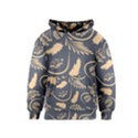 Folk flowers pattern  Kids  Pullover Hoodie View1