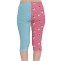 funny pugs. cute pets Velvet Capri Leggings  View2