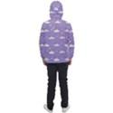 pug dog on a cloud Men s Front Pocket Pullover Windbreaker View2