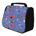 Blue 50s Full Print Travel Pouch (Small) View1