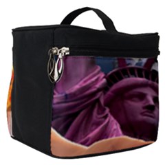 Journey Through Time Nyc Make Up Travel Bag (small) by impacteesstreetwearcollage