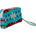 Shapes Rows Wristlet Pouch Bag (Small) View2