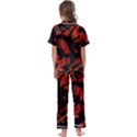 Kids  Satin Short Sleeve Pajamas Set View2