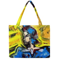 Blue Bird-1-4 Mini Tote Bag by bestdesignintheworld
