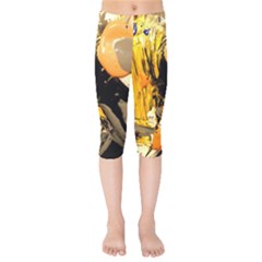 Before The Easter-1-1 Kids  Capri Leggings 