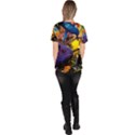 The Life Aquatic Women s V-Neck Scrub Top View4