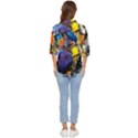 The Life Aquatic Women s Quarter Sleeve Pocket Shirt View4