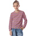 Girl Pink Kids  Long Sleeve Tee with Frill  View1