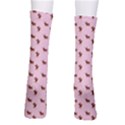 Kawaii Cute Deer Pink Men s Crew Socks View2