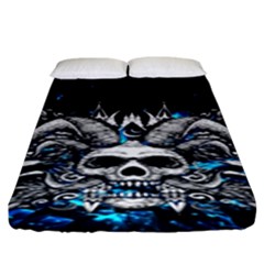 Skullart Fitted Sheet (king Size)