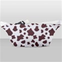 Brown cow spots pattern, animal fur print Waist Bag  View2