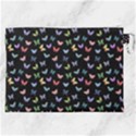 Bright And Beautiful Butterflies Canvas Cosmetic Bag (XXL) View2