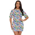Beautiful Bright Butterflies Are Flying Just Threw It On Dress View1