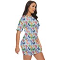 Beautiful Bright Butterflies Are Flying Just Threw It On Dress View3
