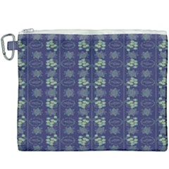 Flowers Pattern Canvas Cosmetic Bag (xxxl) by Sparkle