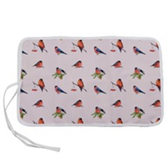 Bullfinches Sit On Branches Pen Storage Case (s) by SychEva