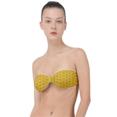 Cartoon Pattern Classic Bandeau Bikini Top 