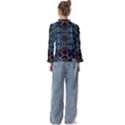 Blue pattern Kids  Frill Detail Tee View2