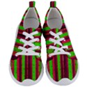 Warped Stripy Dots Women s Lightweight Sports Shoes View1