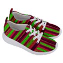 Warped Stripy Dots Women s Lightweight Sports Shoes View3
