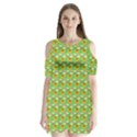 Fruits Shoulder Cutout Velvet One Piece View1
