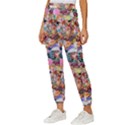 Retro Color Cropped Drawstring Pants View2