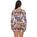 Retro Color Long Sleeve Boyleg Swimsuit View4