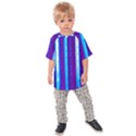 Warped Stripy Dots Kids  Raglan Tee View1