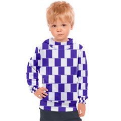 Illusion Blocks Kids  Hooded Pullover by Sparkle