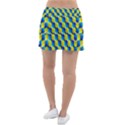 Illusion Waves Pattern Classic Tennis Skirt View2