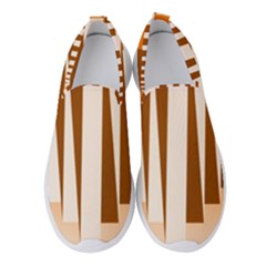 Lines Women s Slip On Sneakers