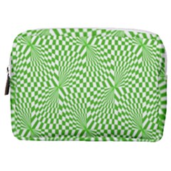 Illusion Waves Pattern Make Up Pouch (medium) by Sparkle