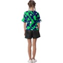 Space Odyssey  Kids  V-Neck Horn Sleeve Blouse View2
