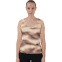 Pink  Waves Abstract Series No6 Velvet Tank Top View1