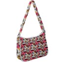 Animal Zip Up Shoulder Bag View1