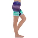 Gradient Kids  Lightweight Velour Capri Yoga Leggings View3