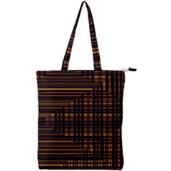 Gradient Double Zip Up Tote Bag by Sparkle