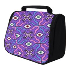 Abstract Illustration With Eyes Full Print Travel Pouch (small) by SychEva