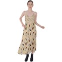 Festive Champagne Tie Back Maxi Dress View1