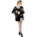 Digital Illusion Oversized Chiffon Top View2