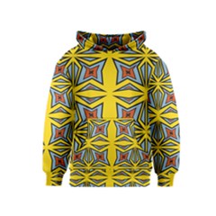 Abstract Pattern Geometric Backgrounds   Kids  Pullover Hoodie by Eskimos